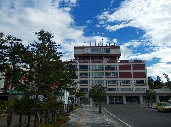 由利本荘市役所：600m