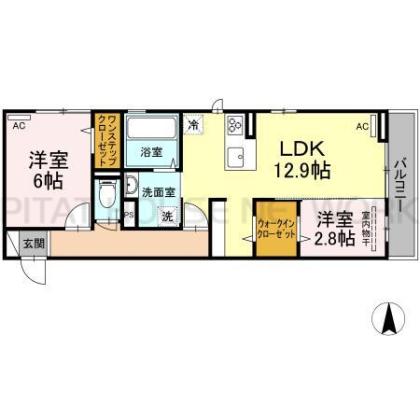  間取り図写真