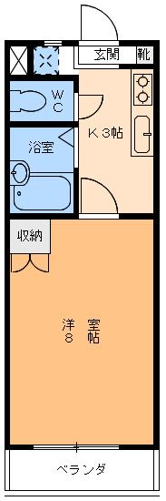 T・Sヴィラ（103） 間取り図画像