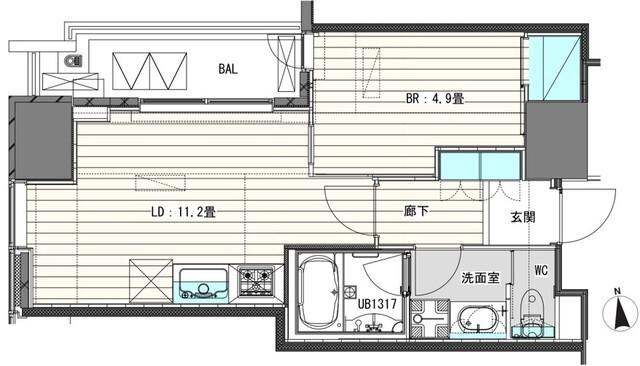  間取り図写真