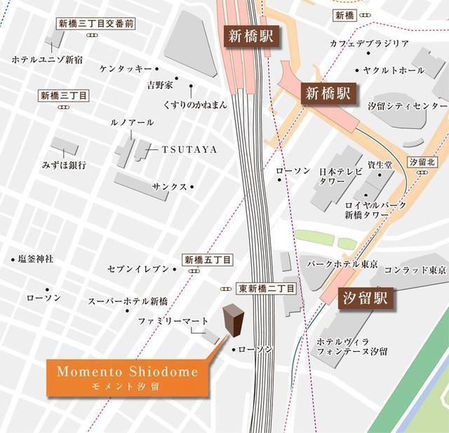 ＭＯＭＥＮＴＯ　ＳＨＩＯＤＯＭＥ（2006） 地形図・案内図