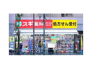 スギ薬局上野広小路店：220m
