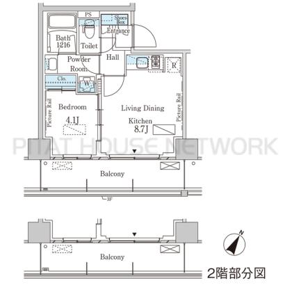  間取り図写真
