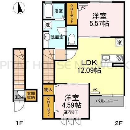  間取り図写真