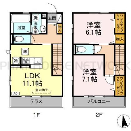  間取り図写真
