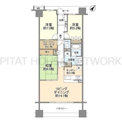  間取り図写真