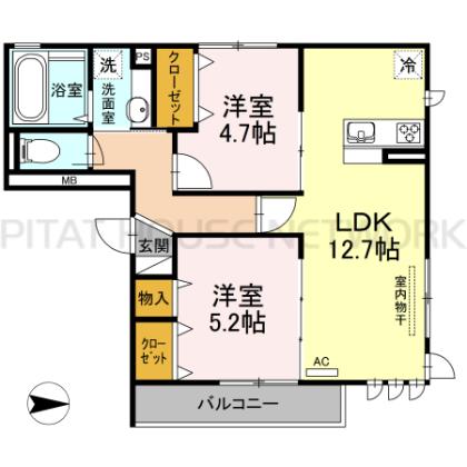  間取り図写真