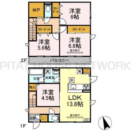  間取り図写真