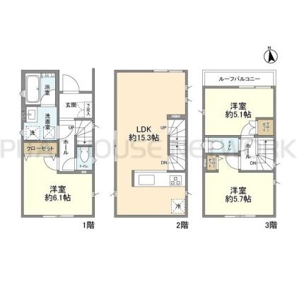  間取り図写真
