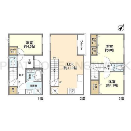  間取り図写真
