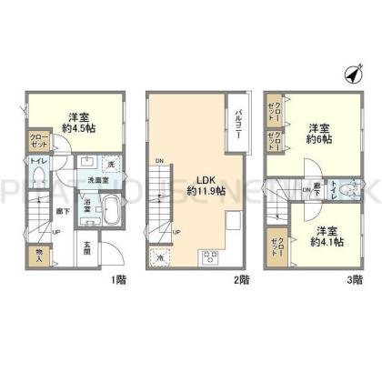  間取り図写真