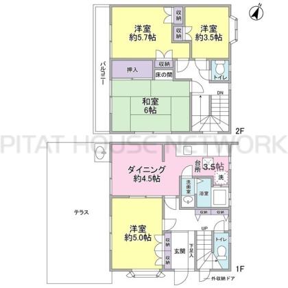  間取り図写真