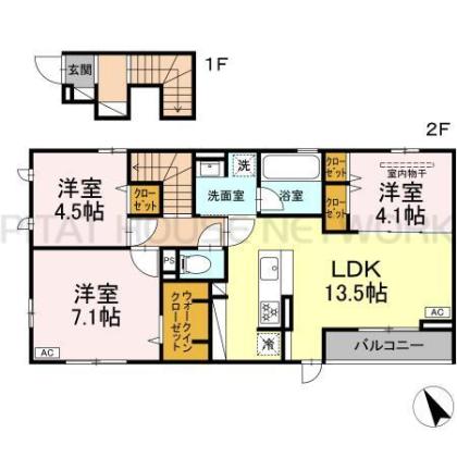  間取り図写真