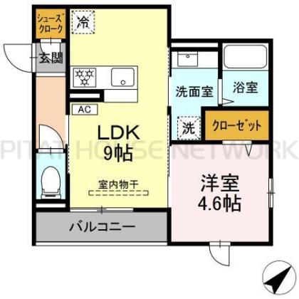  間取り図写真