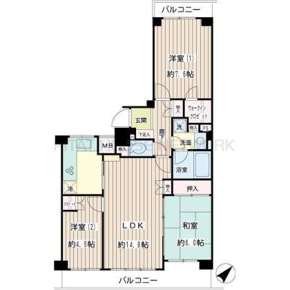  間取り図写真
