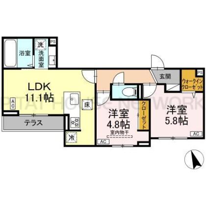  間取り図写真