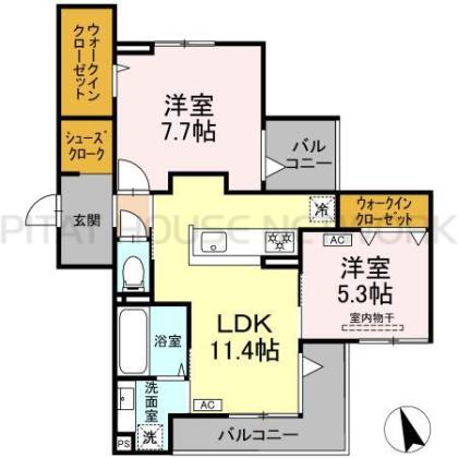 間取り図写真