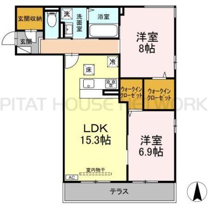  間取り図写真