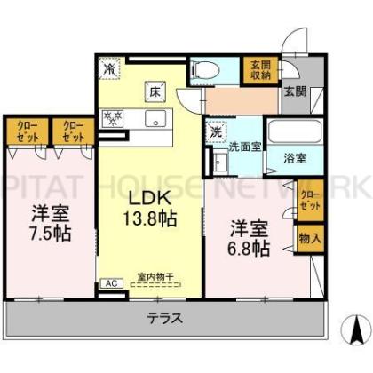  間取り図写真