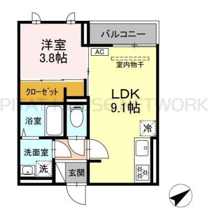  間取り図写真