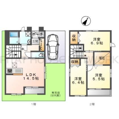  間取り図写真