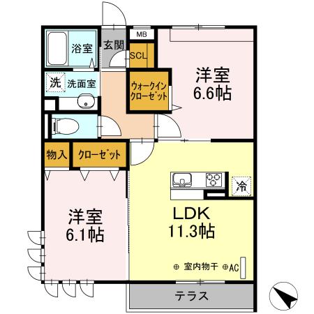 間取り図写真