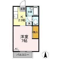 秀光ハウス（201） 間取り図画像