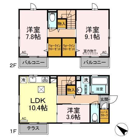 間取り図写真