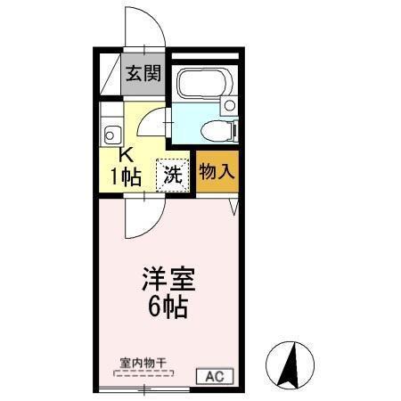 アネックス小泉（202） 間取り図画像