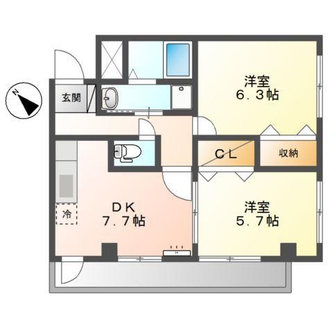 メイプルハウス 間取り図画像