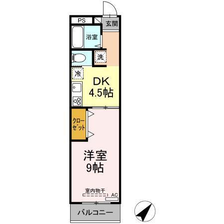 第一富来ハイツ(ﾀﾞｲｲﾁﾄｷﾊｲﾂ)（202） 間取り図画像
