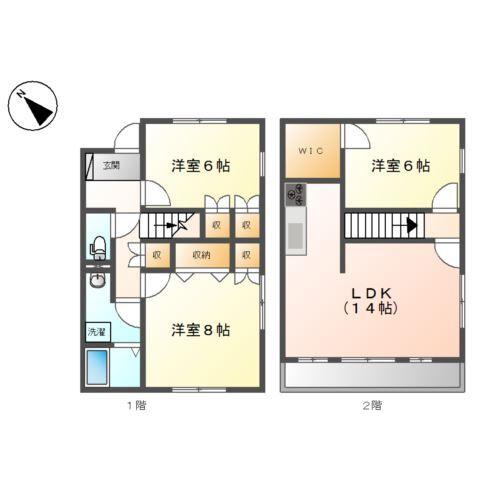 ロジュマンⅢ 間取り図画像