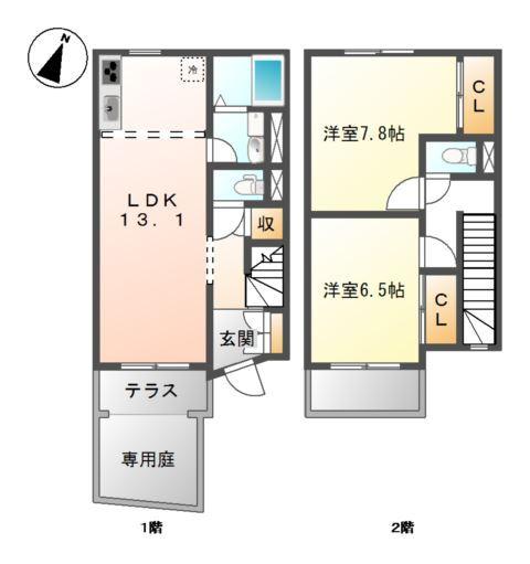  間取り図写真