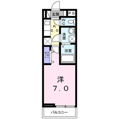 ガゾン（202） 間取り図画像