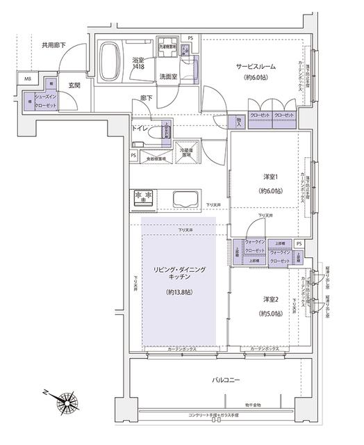  間取り図写真