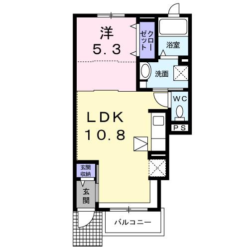 フランブリーズ（103） 間取り図画像