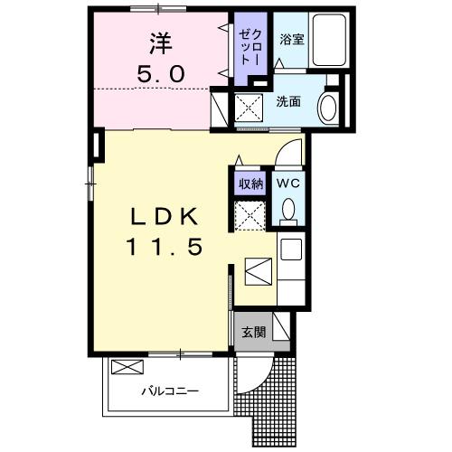 チェリオ（101） 間取り図画像
