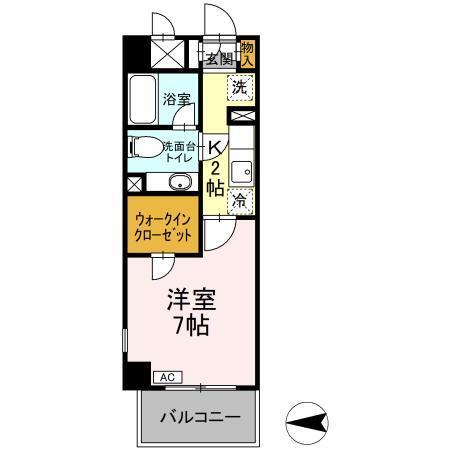フィーノ武蔵小杉（101） 間取り図画像