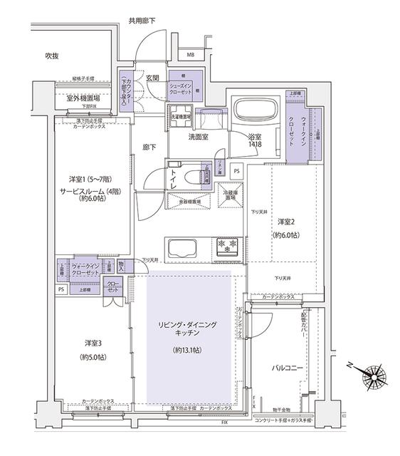 間取り図写真