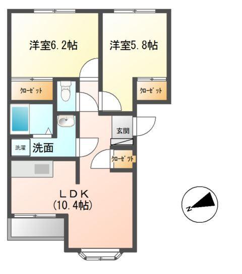 ガーデンヒルズ・フォーレ 間取り図画像