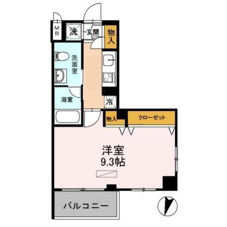 カスタリア武蔵小杉（0117） 間取り図画像