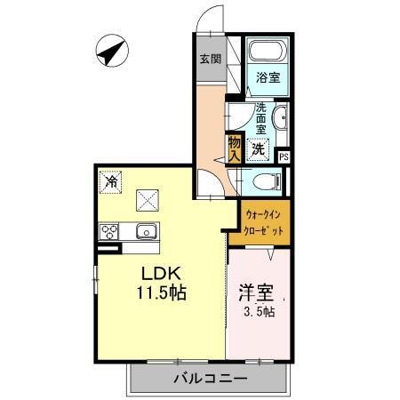 パークヒルズ（103） 間取り図画像