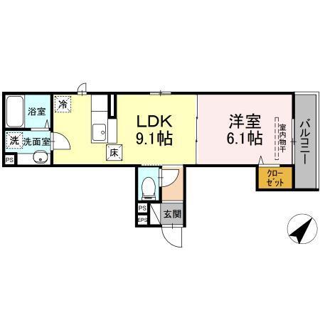 WINGS（102） 間取り図画像