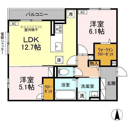 ロイヤルベルム（105） 間取り図画像
