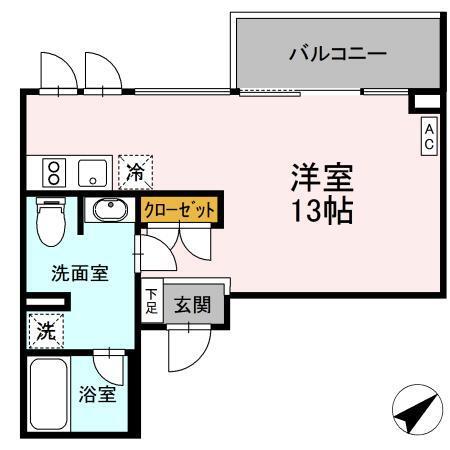 ライフパティオ菊名（0206） 間取り図画像