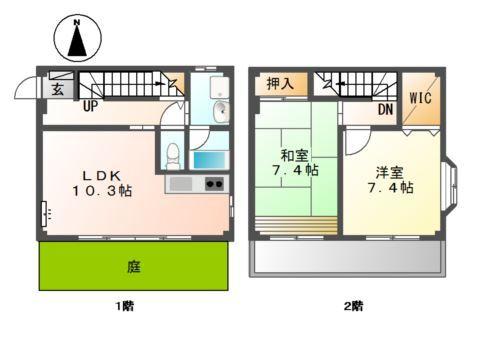  間取り図写真
