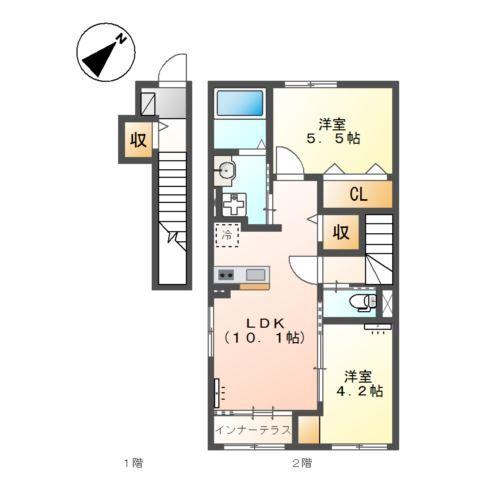 アルモ 間取り図画像