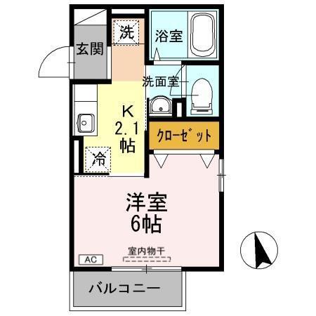 アヴニール（201） 間取り図画像