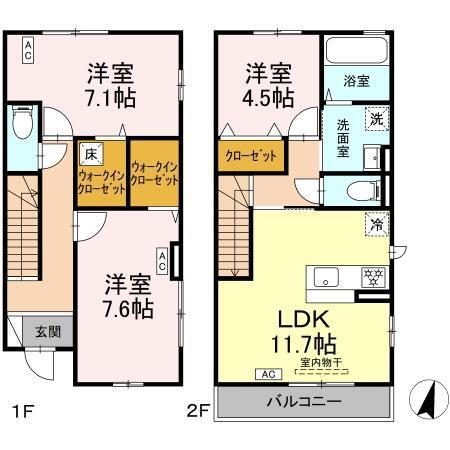  間取り図写真