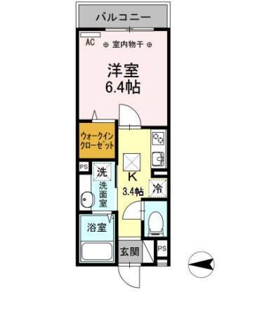 M.Oハイツ31（103） 間取り図画像